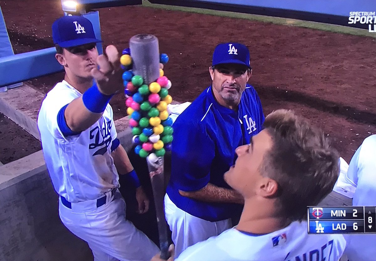 kikehndez's tweet photo. Congrats to the Most Valuable Ice Cream Eater and I️ guess Unanimous ROY (Schocker) too!! Love you kid! @Cody_Bellinger https://t.co/U74FMN5MLu