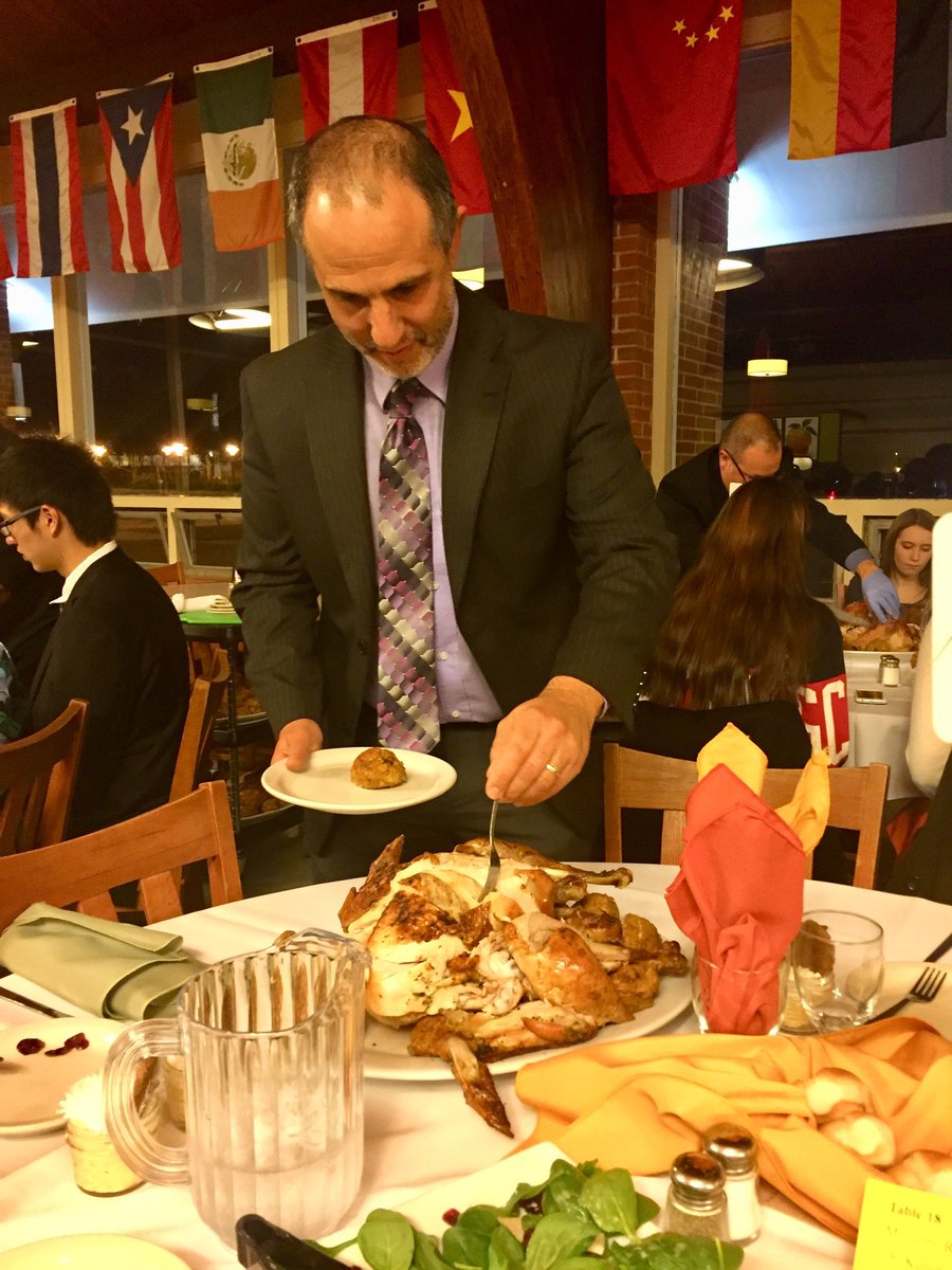 GlobalStudiesPS's tweet photo. Mr. Russo giving thanks for a delightful meal at Formal Dinner @tps_news @TPS_ResLife https://t.co/i0Mir91cNZ