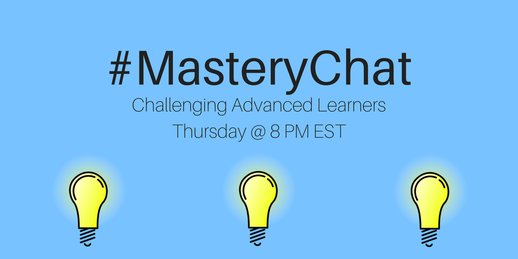 teachbetterteam's tweet photo. Join us this Thursday with @TechieTeachOtt for #MasteryChat! #ShiftThis #TXedChat #ShiftThis #JoyfulLeaders #PrincipalsInAction #gtchat #tlap #LeadLAP #EngageChat #cultureED  #WhatIsSchool #BmoreEdchat #nagc17 #NCTEChat #NCTE17 #mnlead #OhEdChat https://t.co/WNFzfDSgYI