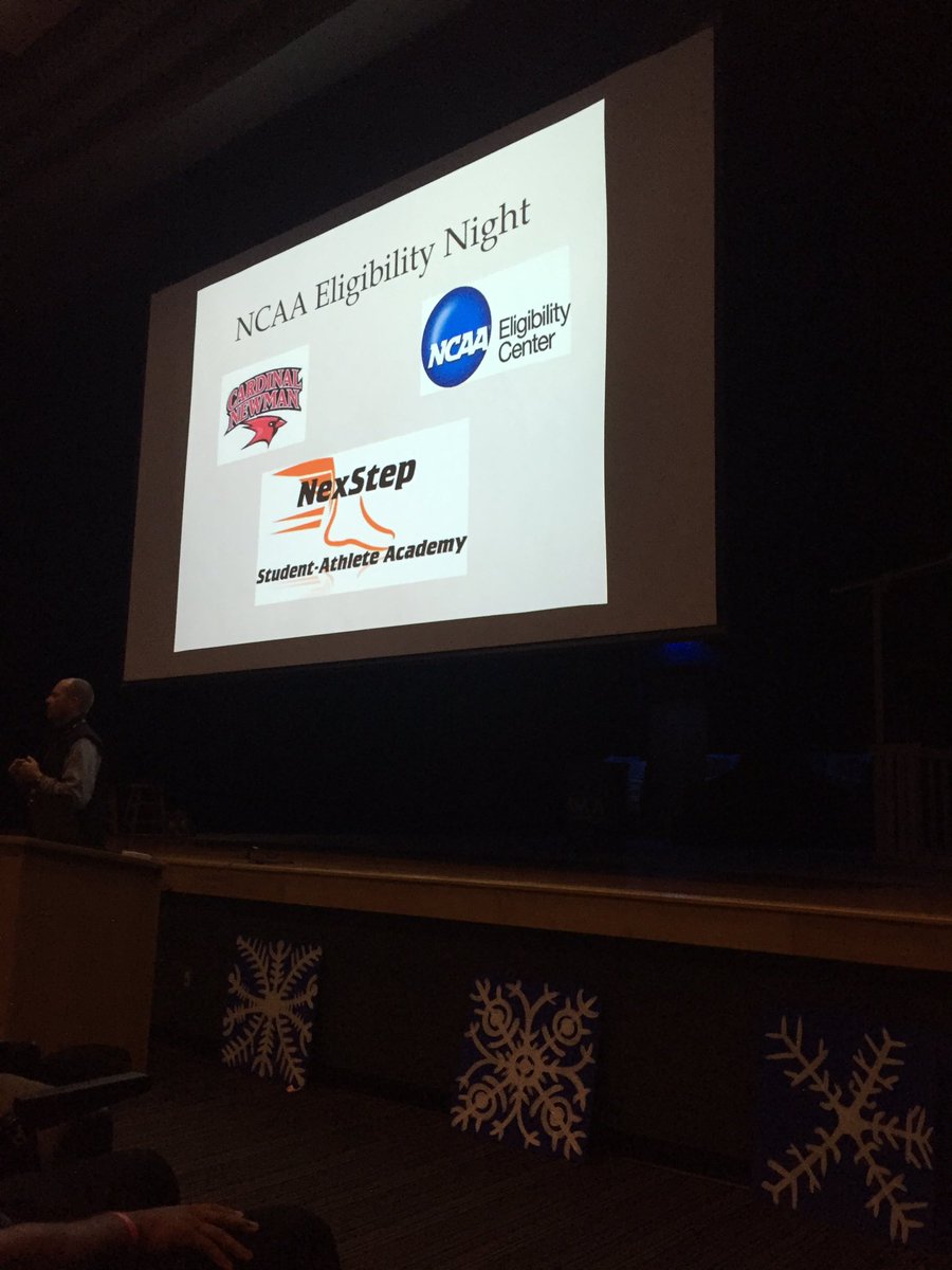 MrAssey15's tweet photo. NCAA Night has began at @CNathletics1 . @DBryant18 pouring the knowledge. First class! https://t.co/gweDykTAWj