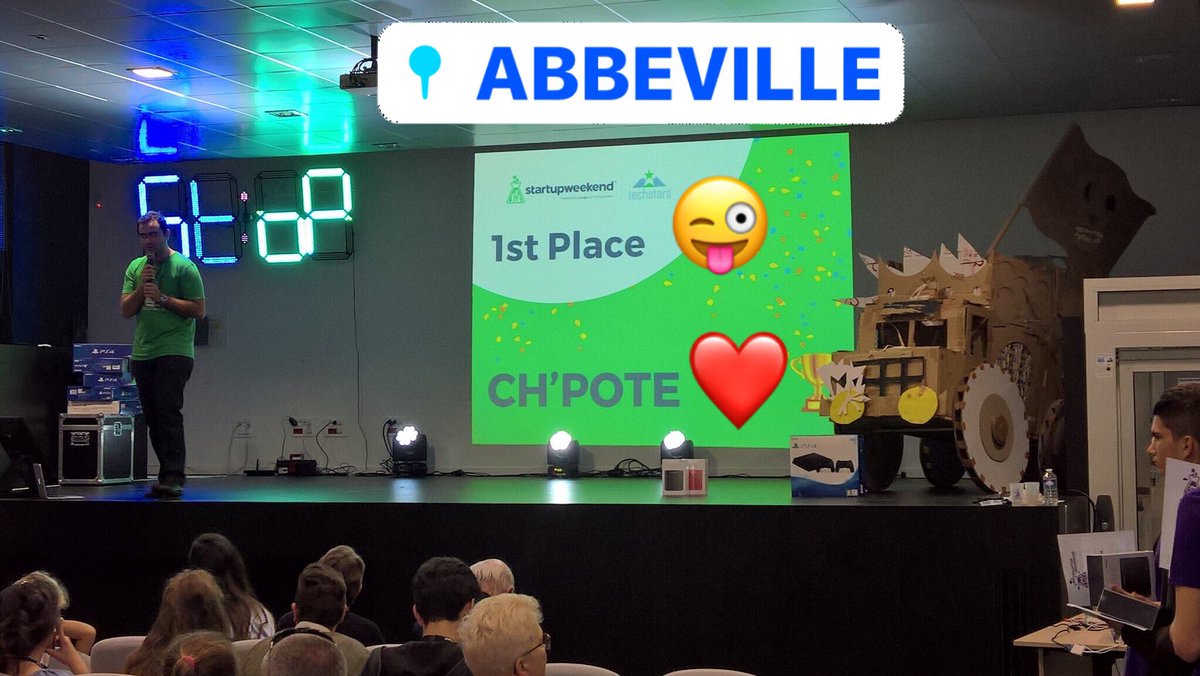 Déjà un mois après le @SWAbbeville 
L’aventure commence les Ch’potes😉👍🏼