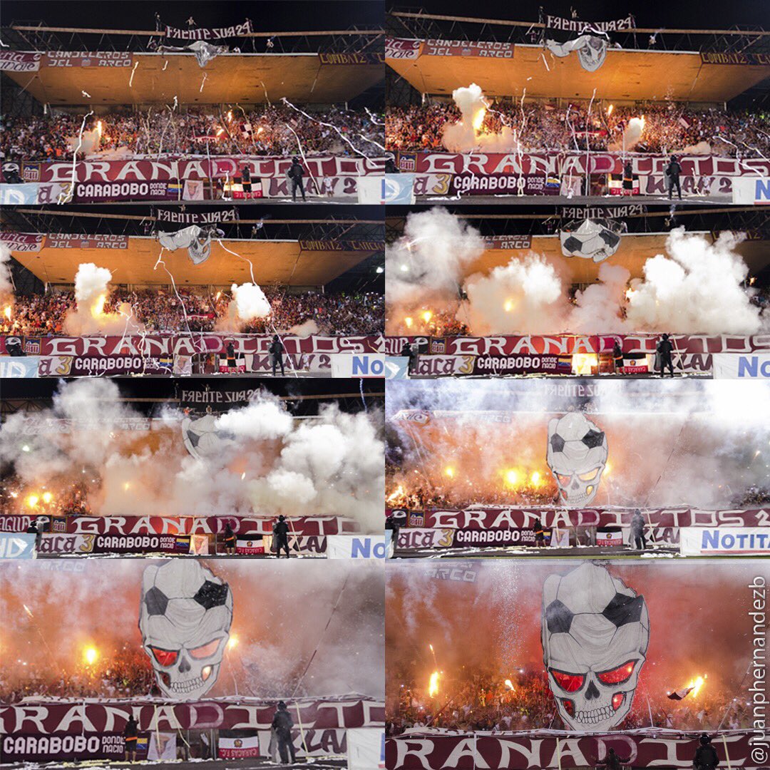 eseljuanpe's tweet photo. Serie en 8 fotos del carnaval de anoche, simplemente BRUTAL @granadictos @carabobofc / ig: @juanphernandezb https://t.co/cjXcXw56Tw