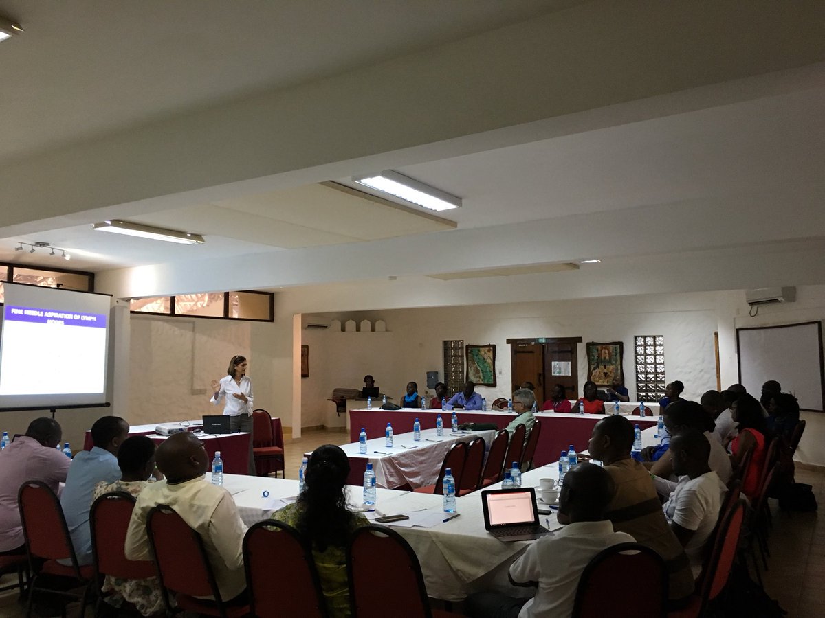 DrAhmedKalebi's tweet photo. We are so fortunate to have a world-class faculty from the British Division of the International Academy of #Pathology (BDIAP) right here in Kenya to give our Pathologists & Trainees via @EADIAP a 2-days intensive course on #Lymphoma #Cancer by the beach at Watamu #EADIAP https://t.co/i6tYqaPNrq