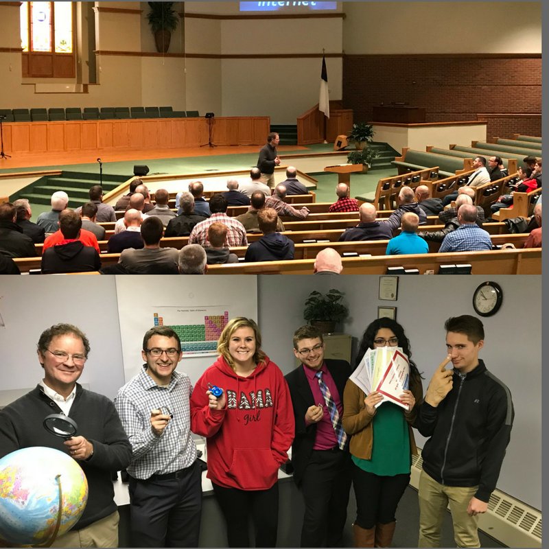 TheWildsofNE's tweet photo. #WhereInTheWorldIsRand- Faith Baptist, Davison MI. Family emphasis with College &Career including breaking out of an escape room with 50 seconds to spare. https://t.co/w7oGOSMPVp