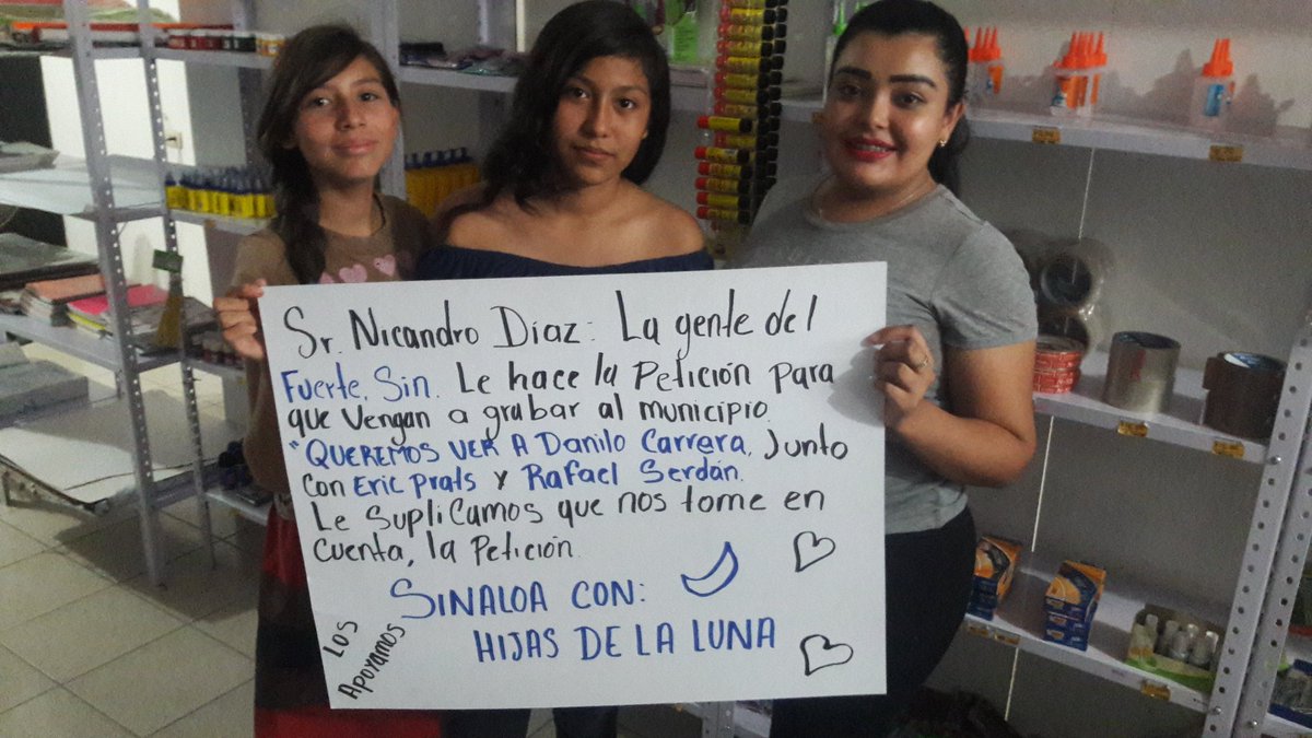 InesFedra's tweet photo. @NicandroDiaz TE LO SUPLICAMOS QUE CONSIDERES @ericpratsactor @RafaelSerdan #HijasDeLaLuna PARA TRABAJAR JUNTO @DaniloCarrera LOS FANS ESTÁN SOLICITANDO #SINALOA QUE LOS MANDES LLAMAR #ERICPRATS #RAFAELSERDAN @TelevisaDotCom https://t.co/sM1bZ6GNMv