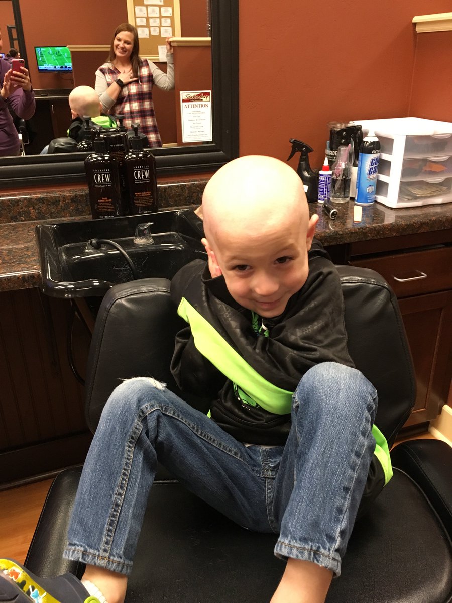 katiewixx's tweet photo. Good thing I like the men in my life bald! ♥️#brodystrong https://t.co/eHTuFcFbT3