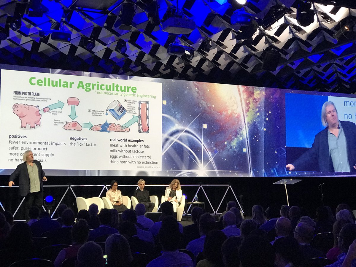 ptreest's tweet photo. @raymondmccauley Having 🥓 without hurting 🐷 🙌@CInnovation #Ciglobal https://t.co/CO8UKlNmDj