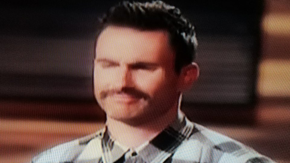 HemingwayLores's tweet photo. @adamlevine looks like Mac from #SuperTroopers on #TheVoice 😂😂😂 https://t.co/IgJCzehTls