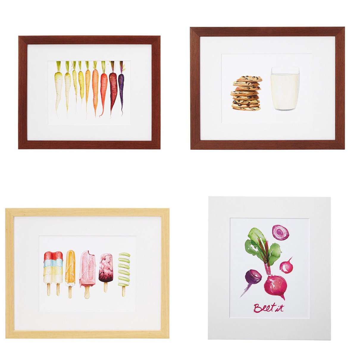 Who says the kitchen doesn’t need awesome art! Found some great prints on uncommongoods.com while browsing tonight #kitchenartwork #foodart #uncommongoods