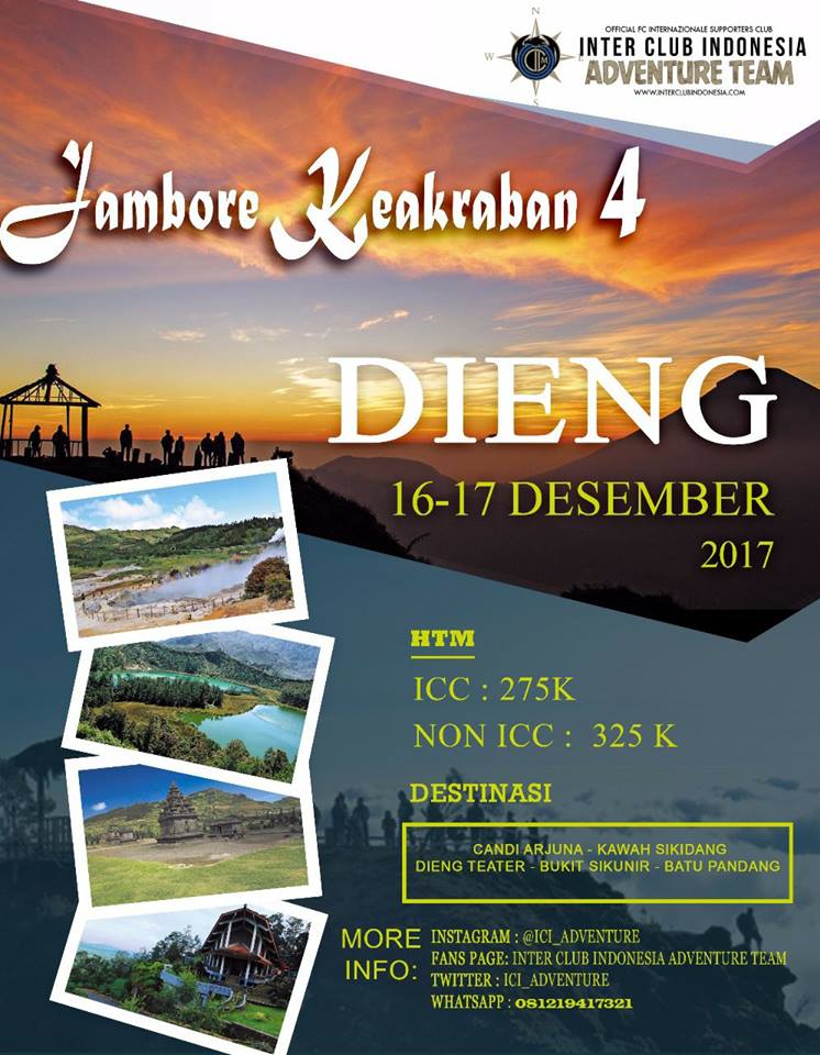 Format Pendaftran:
 • Nama lengkap :
 • Regional :
 • No Telp :
 • No ID ICC [Utk Member ICC] :
 • Ukuran T-shirt :
 - XXL +10k
 - XXXL +15k
 - LS +10k (Long sleve)
#4 #JamKr4bICIAdv