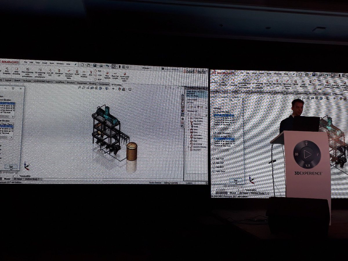 rakesh_rao's tweet image. Creating GA drawings in SolidPlant. #swlaunch18 #solidworks2018 @BEACON_India