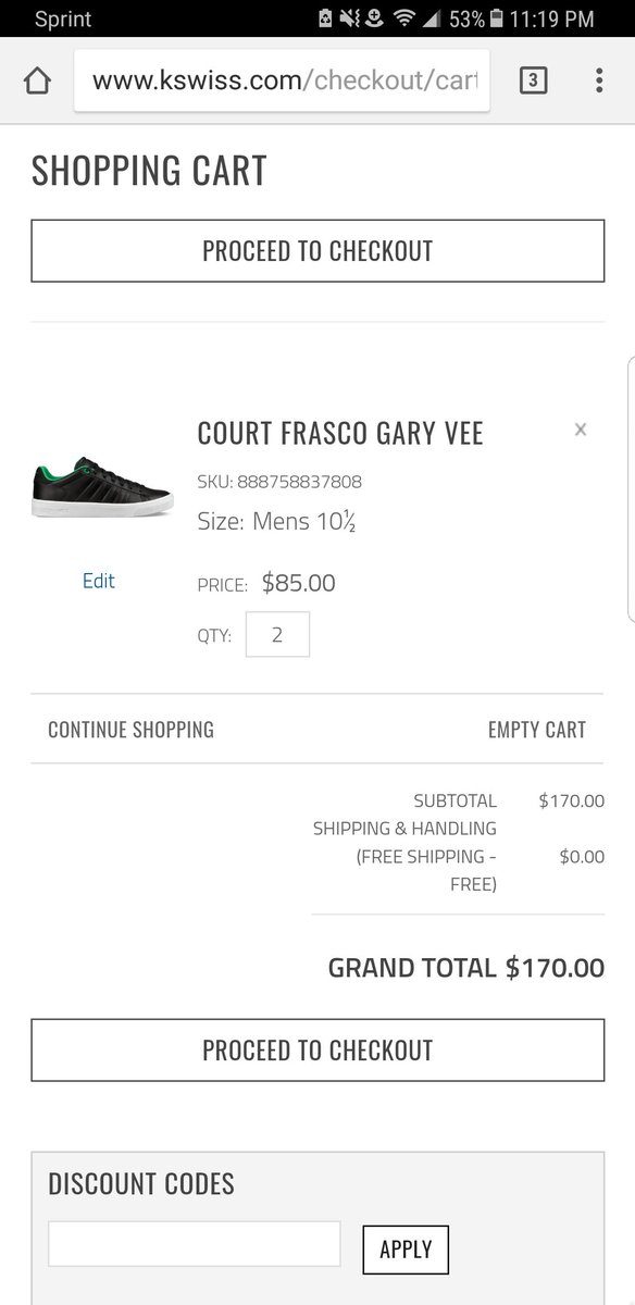 drexelg88's tweet image. When you think you&apos;re about to cop the 🔥 @garyvee from @KSWISS but then you hit proceed to checkout and get that #502error #fml #westcoastporbs #seattle
