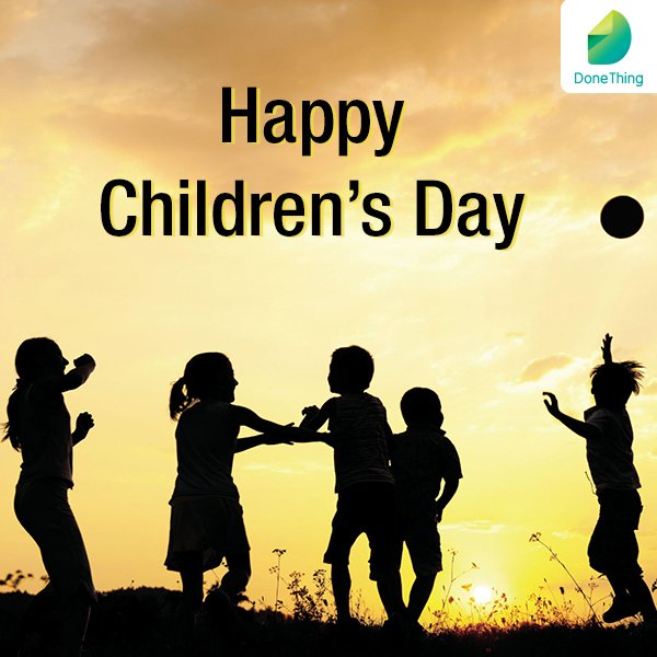 Childhood is about playfulness, joy &amp; freedom. Delegate all your tasks, and bring back the child in you. #ChildrensDay #ChildrensDaySpecial