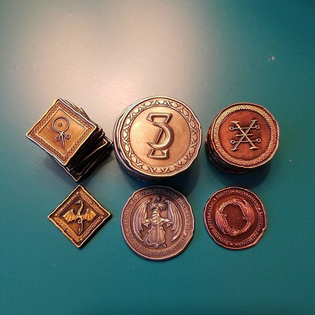Fantasy Coins for Board Games, RPG, LARP, or any Occasion
#Fantasy #rpg #dungeonsanddragons  #Larp #boardgames  bit.ly/1CyqNtE