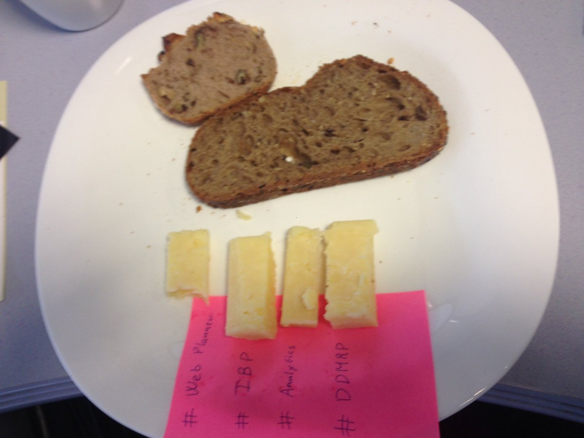 JLRominger's tweet photo. Another taste of cheese to celebrate the achievements of previous iteration #picodon to build the future of your Demand & Supply Chain Planning with #DSCP2018 #WebPlanner #IBP #Analytics #DDMRP @DynaSys https://t.co/hVl7dnaxwR