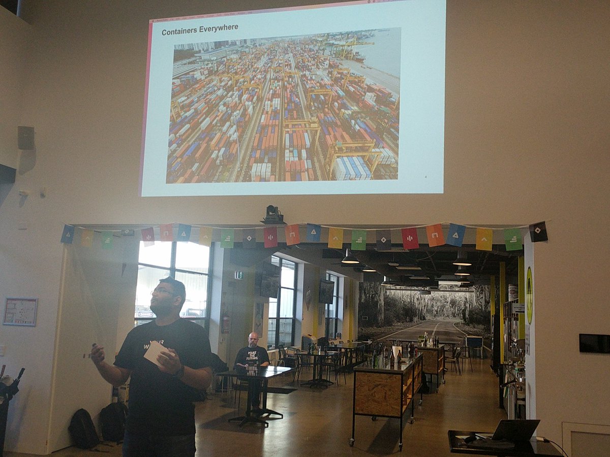 infracoders's tweet image. First up in Melbourne is @prateek_1708 on "Under the covers of 'Kubernetes on AWS' at MYOB" #infracoders