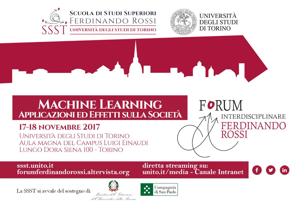 Curini's tweet photo. Venerdì prossimo sarò al #ForumFerdinandoRossi a Torino per il convegno "#MachineLearning: applicazioni ed effetti sulla società" a parlare di #BigData, #politics, #US2016 e #Trump of course
https://t.co/IP4kcgePwU https://t.co/xixgG8yBxW