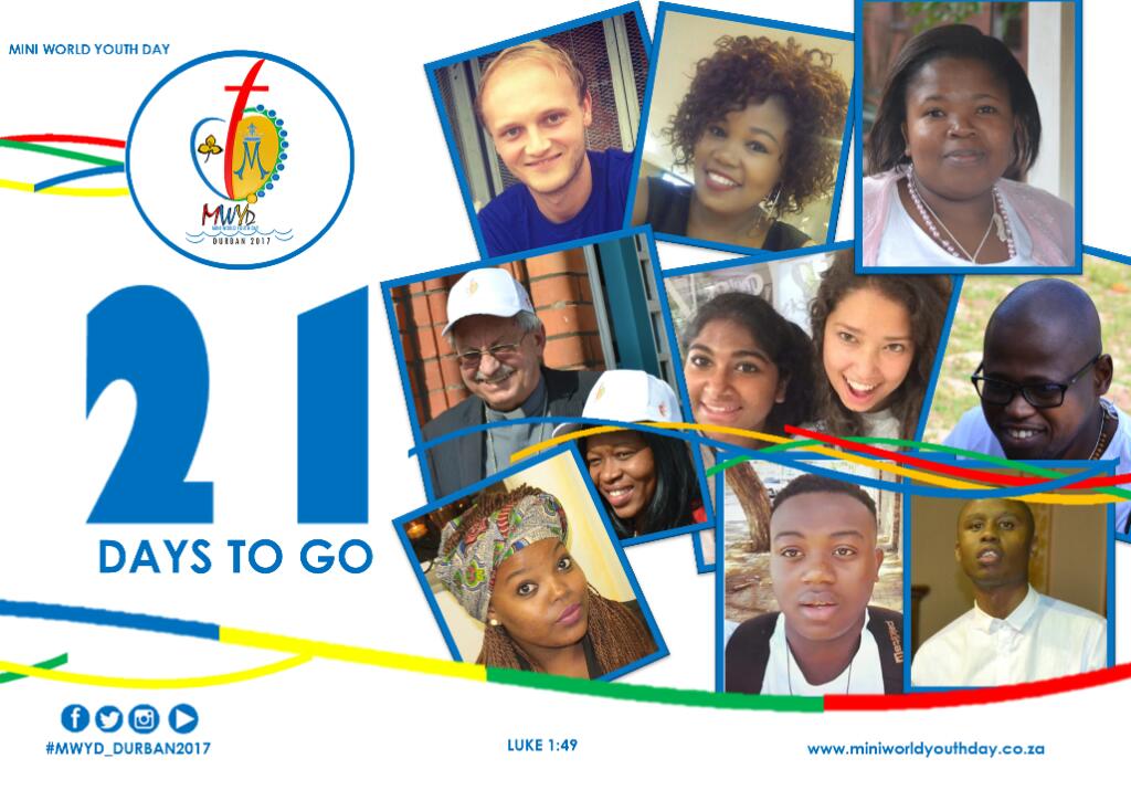 MWYD_Durban's tweet photo. 21 DAYS TO GO #MWYD_DURBAN2017 https://t.co/Rr8rSBx9ja