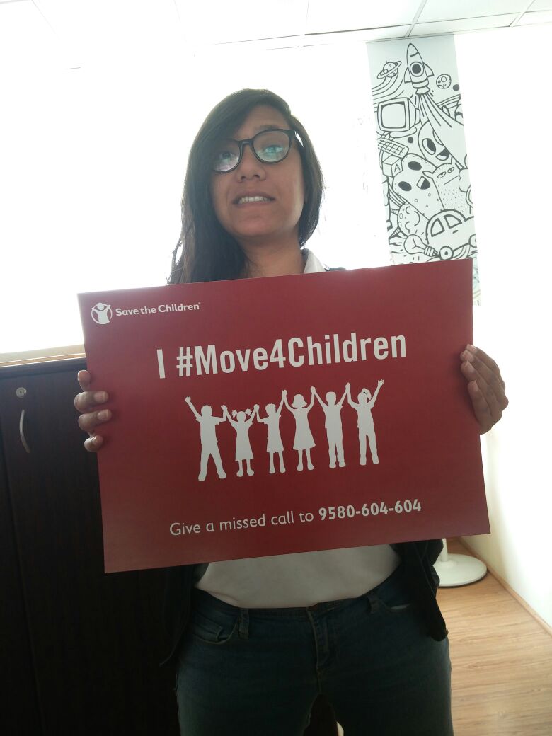 Sreepoorna31's tweet image. This #ChildrensDay I #Move4Children . Join @stc_india in an effort to reach #everylastchild in India !!