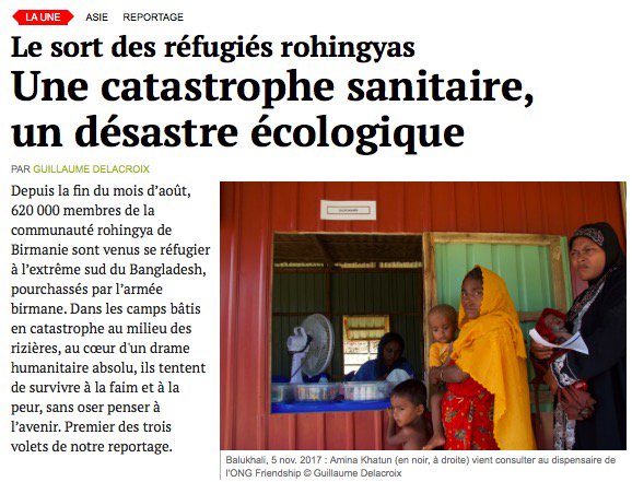 Reportage au Bangladesh dans les camps de réfugiés rohingyas, cette communauté musulmane de Birmanie victime de nettoyage ethnique. Par <a href="/g_delacroix/">Guillaume Delacroix</a> pour @mediapart mediapart.fr/journal/intern…