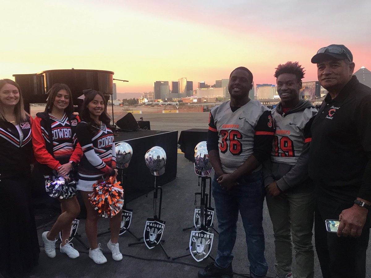 Cowboys representing at the Raiders groundbreaking ceremony. <a href="/raybrewer21/">Raymond Brewer</a>