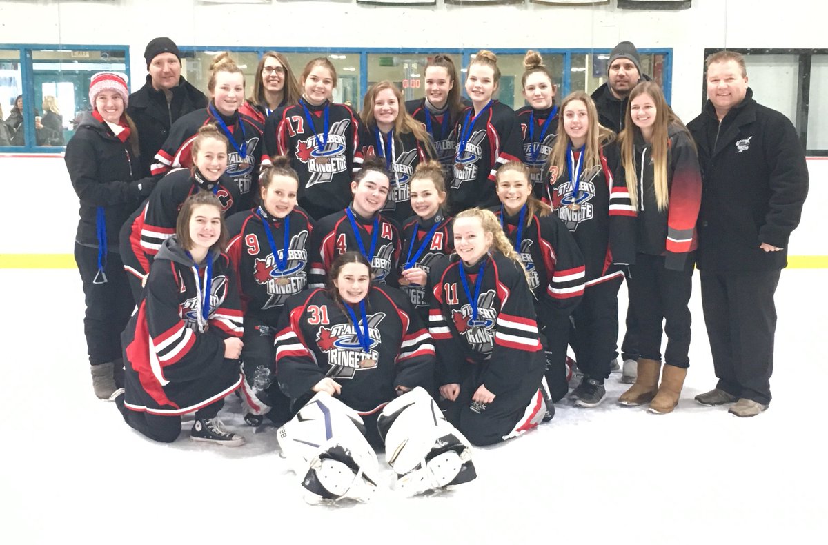 StA_Ringette's tweet image. Big congrats to our 16A's who also won gold at Bernadette Price this weekend! #ringette #stalbert #gold #tournament #stalbertringette #bernadetteprice bit.ly/2zyLWqZ
