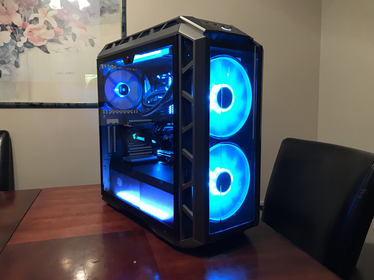 @CoolerMaster just swapped my build to the H500P from my CMstorm Trooper. I love it!