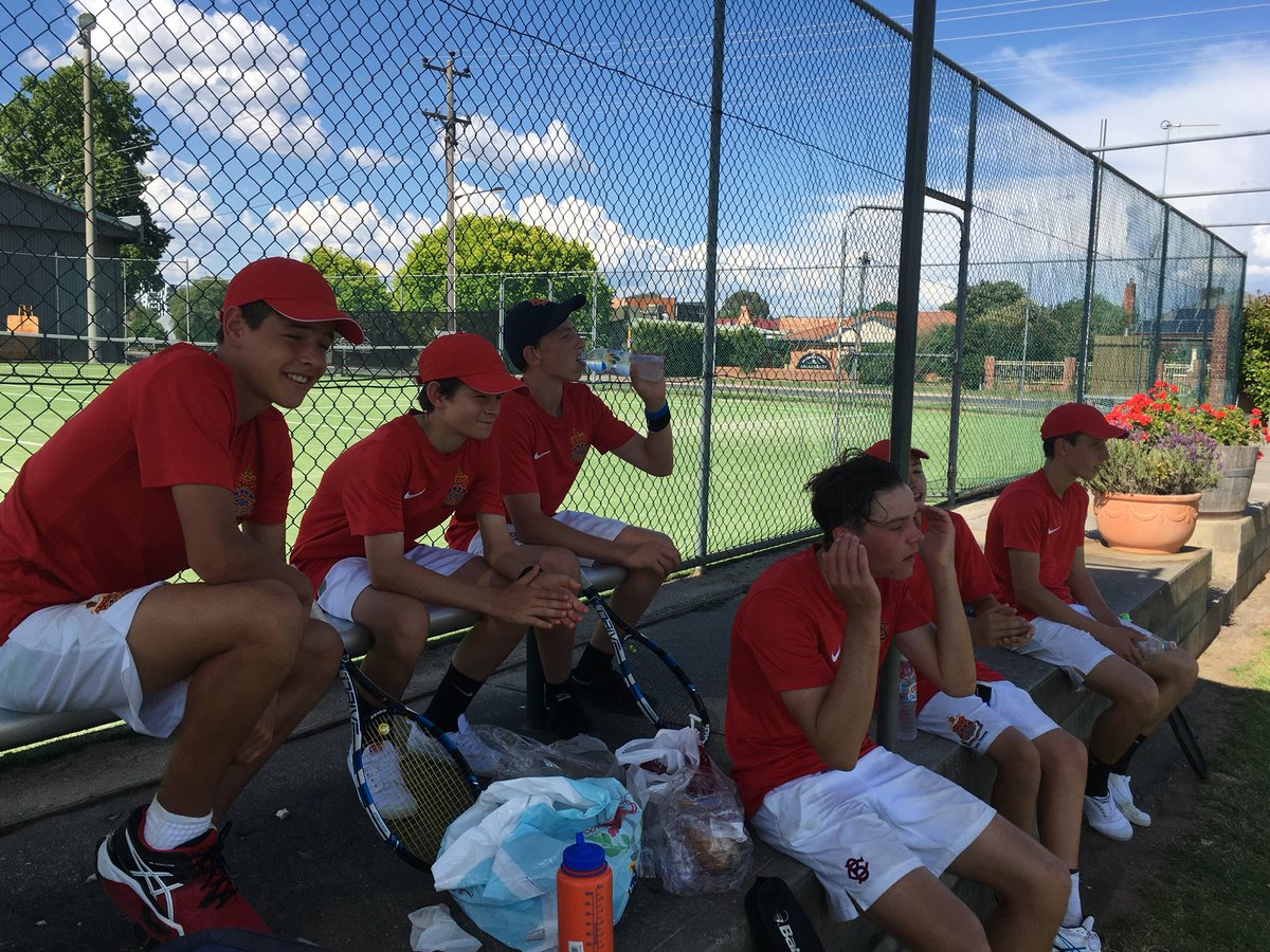 The tennis champs in Albury , Reds doing well <a href="/Thommo2point0/">Steven Thomlinson</a> <a href="/BarkerCollege/">Barker College</a>
