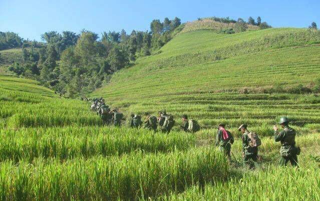 One more tunnel dug by ARSA extremist Bengali terrorists found near Kyaukpandu Village of #Maungtaw Township #Rakhine State.13 Nov 2017