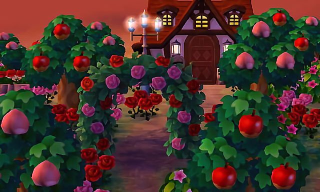 バラのアーチのtwitterイラスト検索結果