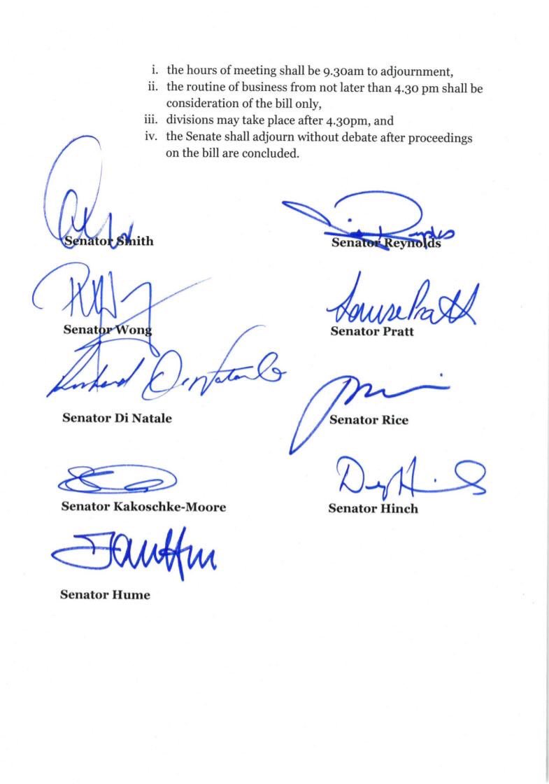 And we're off! Notice of motion tabled - a powerful display of cross-party support for a Bill that will deliver #MarriageEquality if Australia says YES 🏳️‍🌈