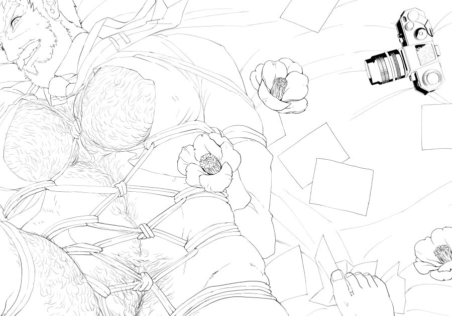 線画 