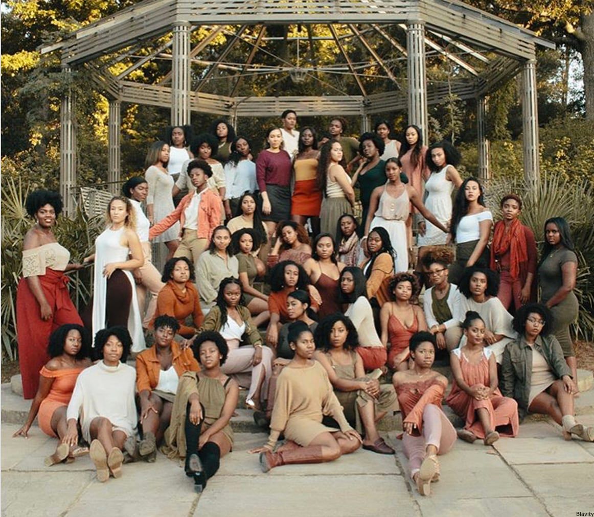 Blavity's tweet photo. Duke University's class of 2018 is full of gorgeous, inspiring black women and these pictures prove it https://t.co/qSQQecr19O https://t.co/D2FJ97fZZx