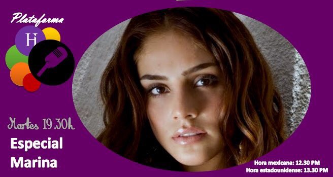 Amigos de españa no se pierdan el especial de la telenovela #Marina Hoy a las 7:30 pm hora españa! Por @PlataformaTH! <a href="/Aylin_Mujica/">Aylin Mujica</a> 🇪🇸
