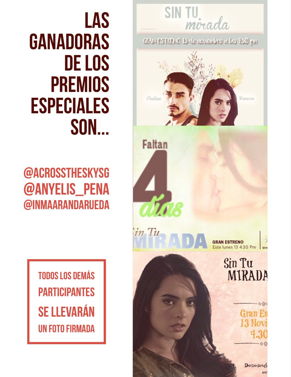 Antes de que acabe el día 🙈 ¡Gracias por participar! Espero disfruten de Vanessa como lo hemos hecho nosotras ! ♥️✨ 
@AcrosstheskySG <a href="/anyelis_pena/">Scarlet_GruberRD</a> <a href="/InmaArandaRueda/">Maria Inmaculada</a>