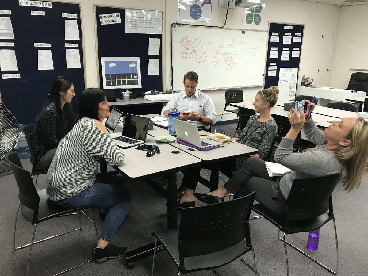CRA teachers collaborating with community partner Schneider Electric to design high quality pbl for our 4th grade. #CRA Teachers #quality pbl