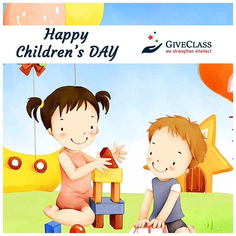 give_class's tweet photo. There are something, we can’t buy, one of such thing is our childhood…
Enjoy the spirit of children’s day. Happy Children Day!
#ChildrenDay #HappyBirthday #JawaharLalNehru #JaiHind #child #love https://t.co/1HgjEL3pPJ