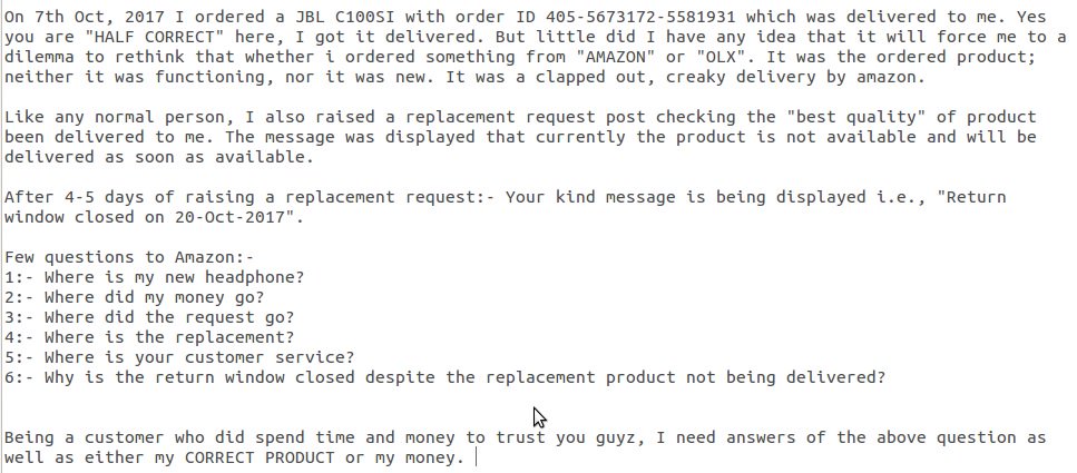 yamanrapper's tweet image. #BADEXPERIENCE #SERVICEFAIL #POORRESPONSE
@amazon @JeffBezos @amazonIN