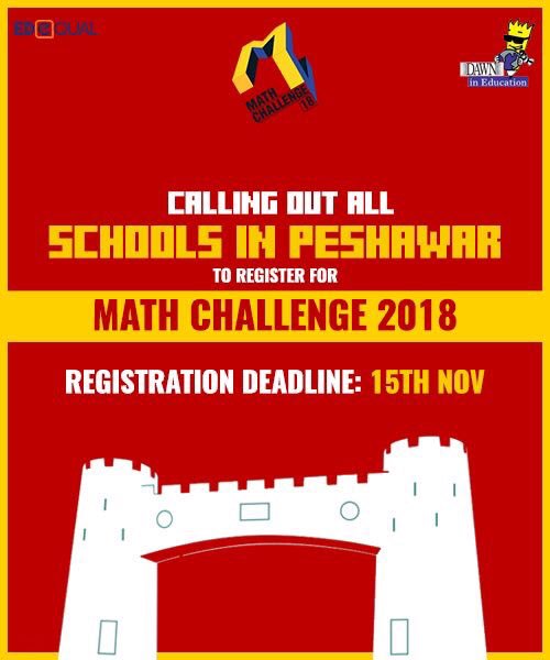 mathchallengepk's tweet photo. Peshawar. What are you waiting for?

For Registrations: https://t.co/tLKMBJfjBs 

for details, visit: mathchallenge.pk
Phone: +92 (21) 3561-3361/2
Email: info@mathchallenge.pk

Brought to you by https://t.co/1MuJ9kNZds and Edequal https://t.co/F9jmmVjlqy