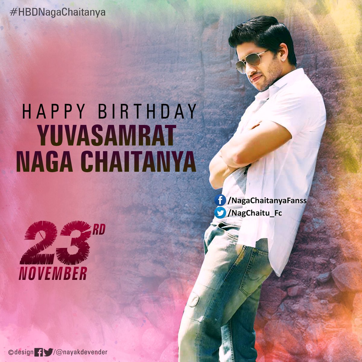 sainathcharla's tweet photo. @ChayAkkineni_FC 
@NagChaitu_FC 
Here It Is The ClassyMassy  #Design6  of #ChayBirthdayMonth #6thFilm  #Thadaka-Karthik "Kodithe Okka DebbaKuda Miss Avvakudadhu ra" #NagaChaitanya 
9 Days More To Go For  #HBDNagaChaitanya . 
Credits: @NagChaitu_FC 👍 https://t.co/sUkQ6oziEa