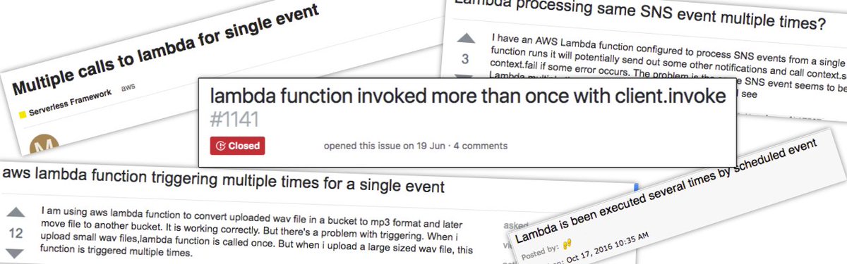 totalcloudio's tweet image. Awesome post by @hellomichibye on how to resolve #AWS #Lambdafunction that might execute twice. #S3 #CloudWatch #SNS buff.ly/2zIoViW