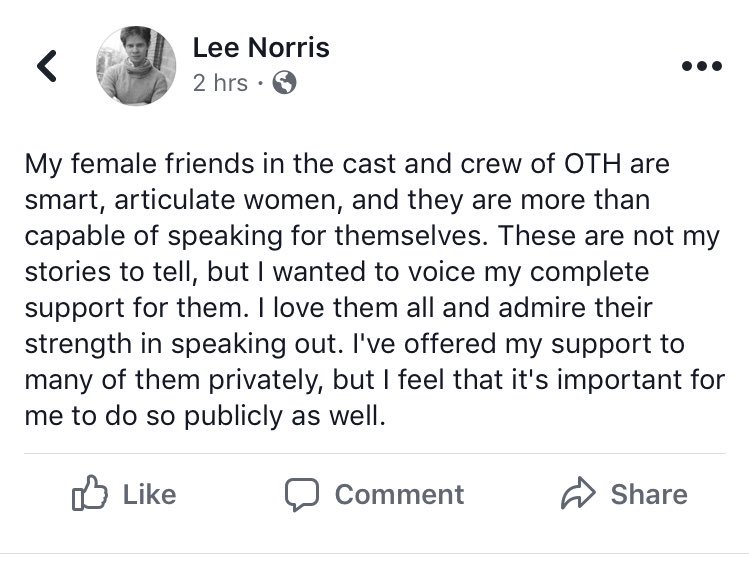 SophiaBush's tweet photo. Much love to our brother bear #LeeNorris, who has always been supportive. He's one of the good ones too. #BurnItDownSis https://t.co/HGzzbrzhKF