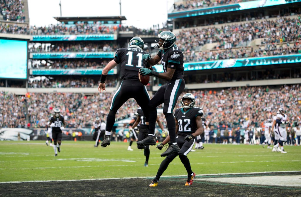 ESPNInsights's tweet image. Carson Wentz leads the NFL with 23 Pass TD.

No @Eagles QB has led the league in Pass TD since Roman Gabriel in 1973 (23).