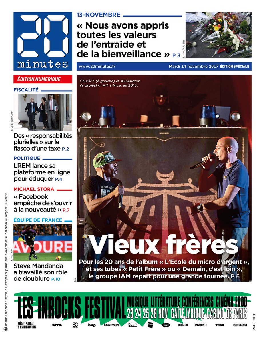 20 minutes actualité