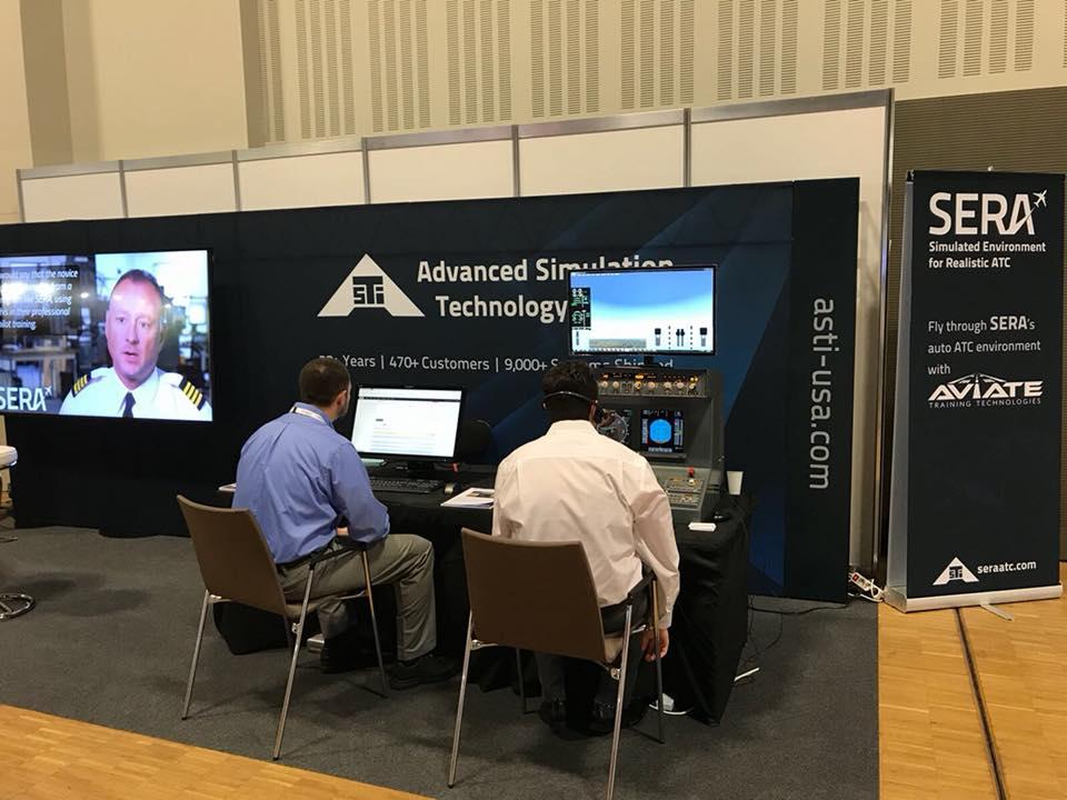 aviatett's tweet photo. Our team had an amazing experience at the European Aviation Training Symposium in Berlin (Stand 408) with our partners ASTi #eats2017 #aviationtraining #berlin #aviatett #aviation #flightsimulation #pilottraining #asti #sera #halldalemedia https://t.co/B7QCq4pGJV