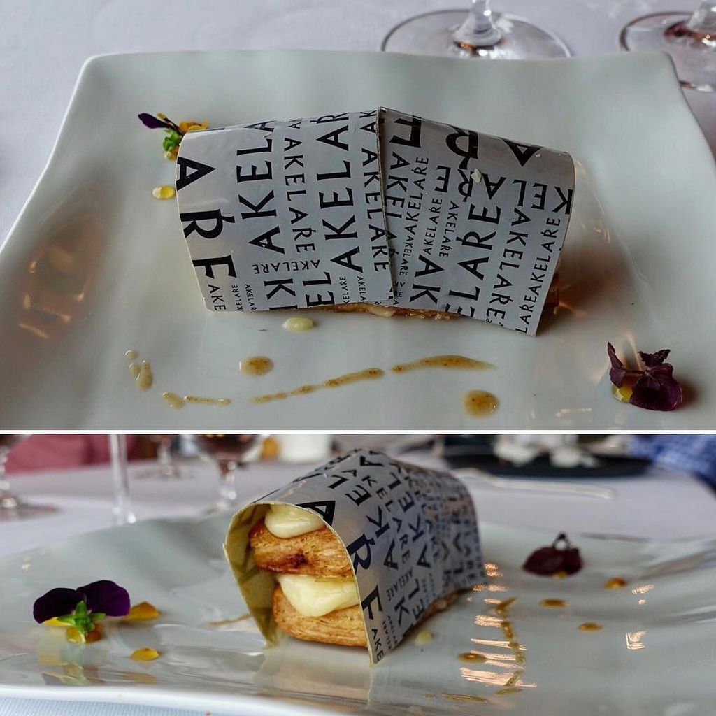 Highlights of #sansebastian (11) | Sublime apple tart (with soft and juicy edible paper) at #3michelinstarred #akelarre