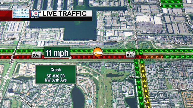Broken Down Car on SR-836 EB at NW 87th Ave #traffic https://t.co/JV40jxFGRX