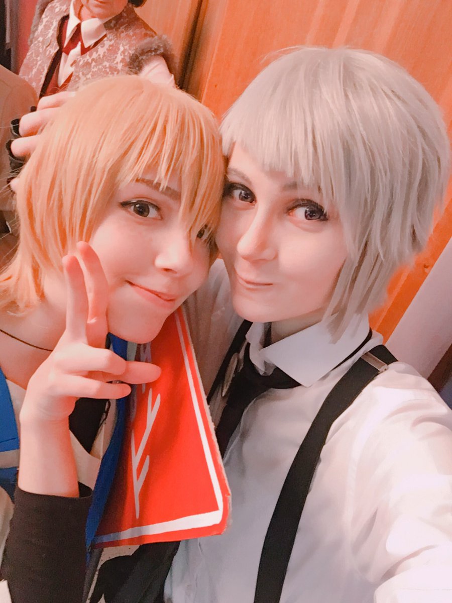 Nero_Hell's tweet photo. Щас будет сложный мем НеРин
🐯+🥔 =💞
#zfest #thatfest #thatfest2017 #zfest2017 #bsd #cosplay #BungouStrayDogs https://t.co/KpoRysOL8Q