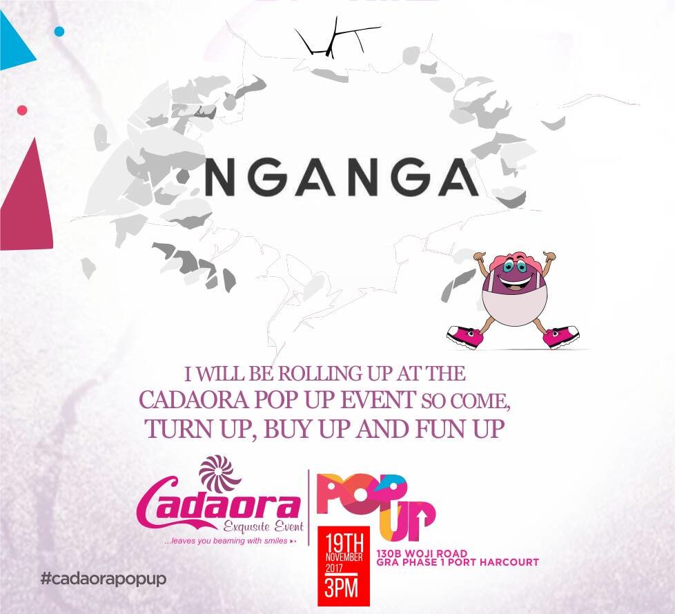 cadaora's tweet photo. NGANGA will definitely be rolling up at the #CadaoraPopUp Where will you be ? https://t.co/jGerU5vgUr