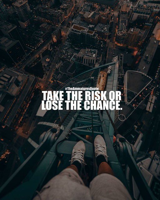 junior_bm91's tweet photo. Reposting @theammaturesquote:
Tag someone who is always taking risk.
-
-
follow @TheAmmaturesQuote for your daily dose of inspiration https://t.co/rkPyLrsyzU